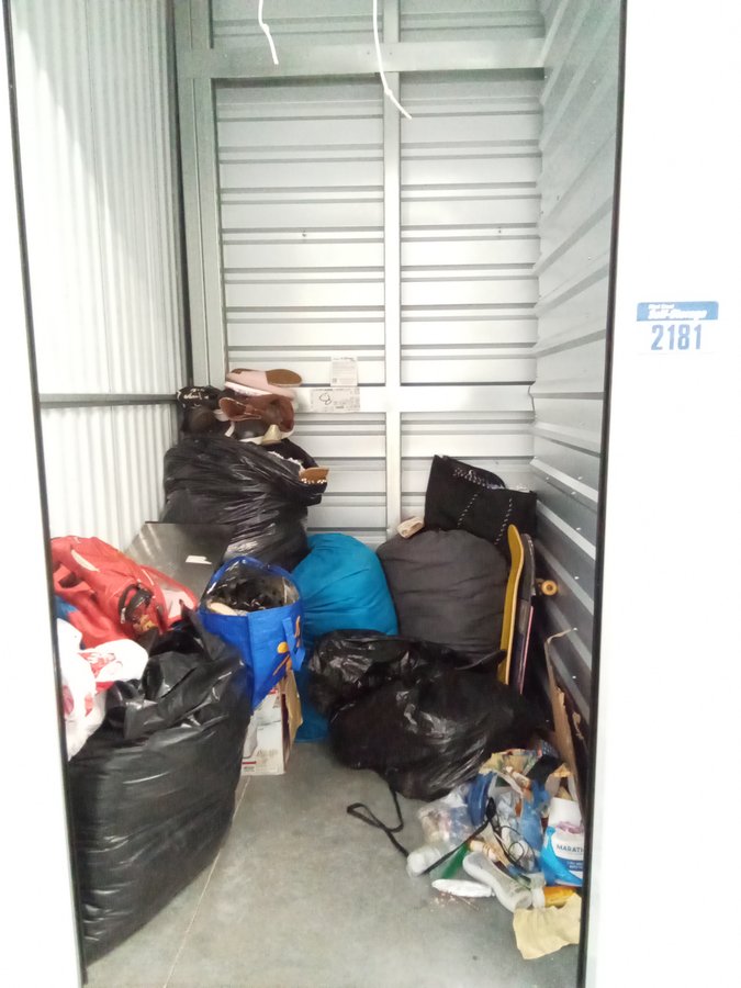 5 x 5 storage unit in Rancho Cucamonga, CA