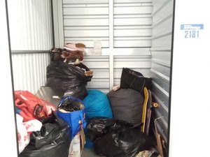 5 x 5 storage unit in Rancho Cucamonga, CA