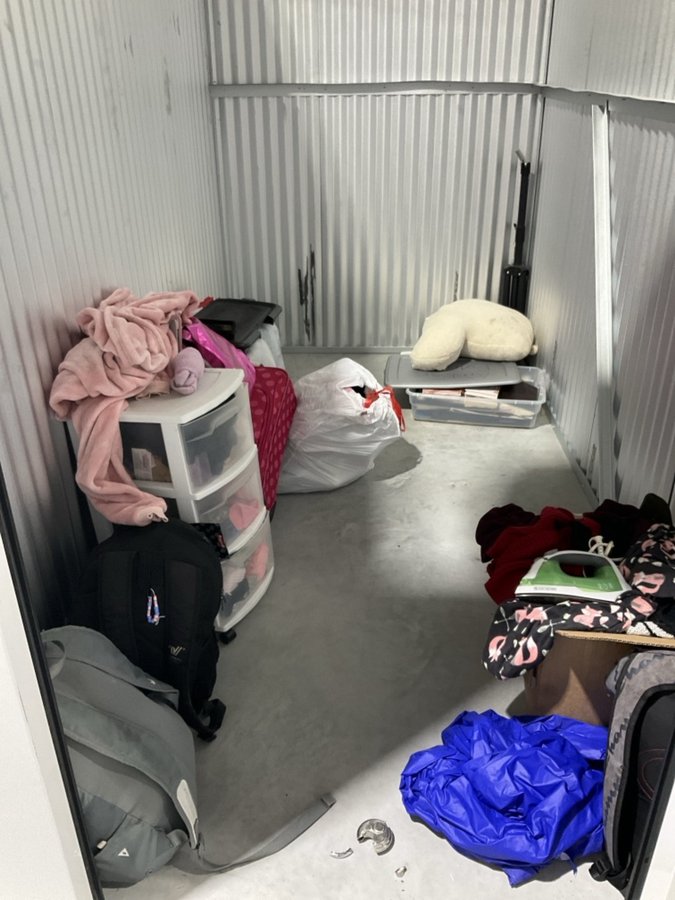 5 x 5 storage unit in Huntsville, AL