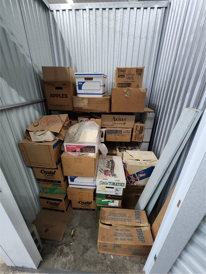 5 x 5 storage unit in Nashville, TN