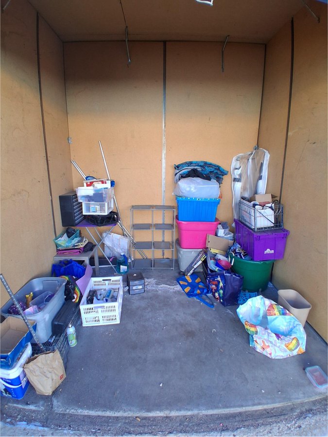 9 x 7 storage unit in Colorado Springs, CO