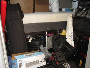 10 x 10 storage unit in San Diego, CA