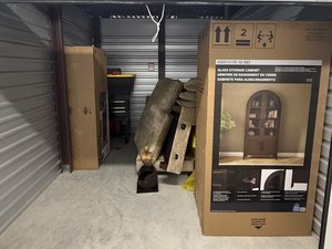 10 x 10 storage unit in Conroe, TX