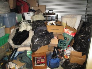 7 x 10 storage unit in San Diego, CA