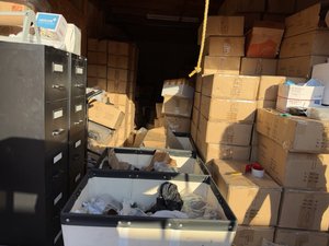10 x 30 storage unit in Huntington Beach, CA