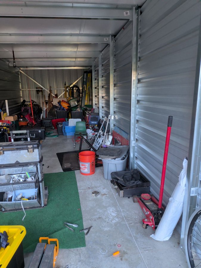 10 x 30 storage unit in Goffstown, NH
