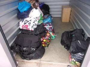 5 x 10 storage unit in Hamden, CT