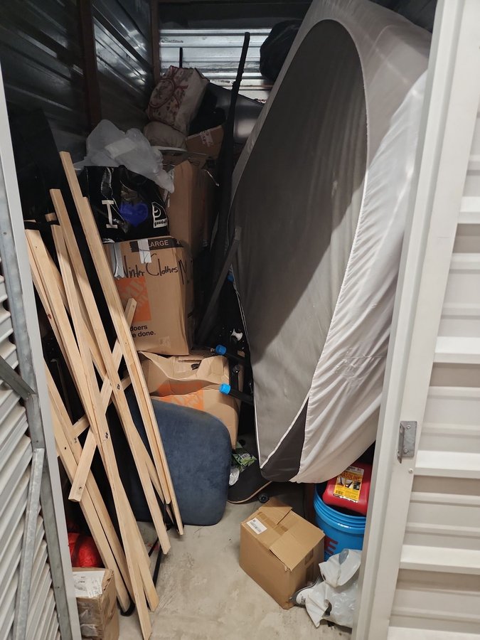 5 x 10 storage unit in Chicopee, MA