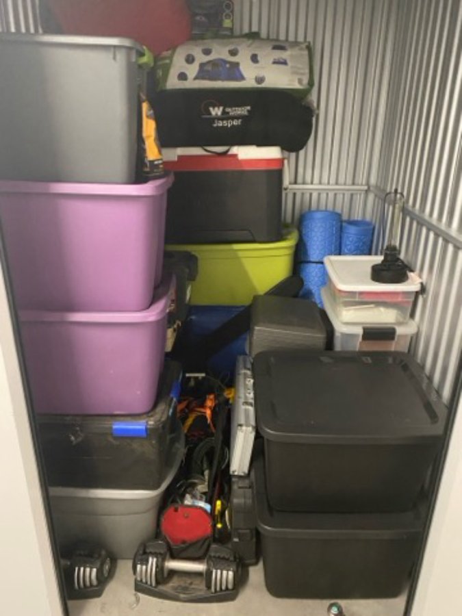 5 x 5 storage unit in Tempe, AZ