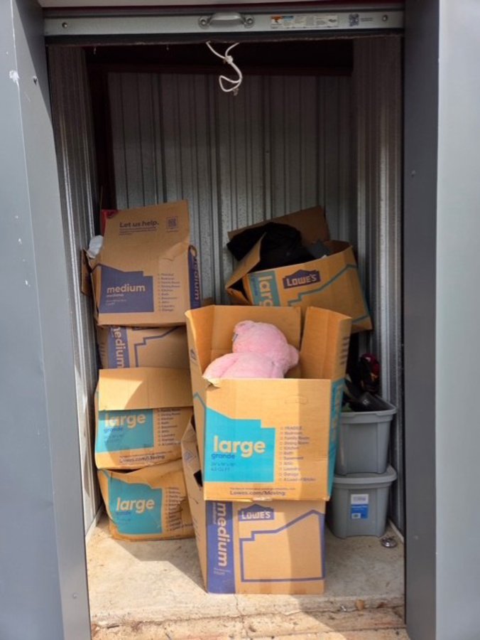 5 x 5 storage unit in Bloomfield, CT