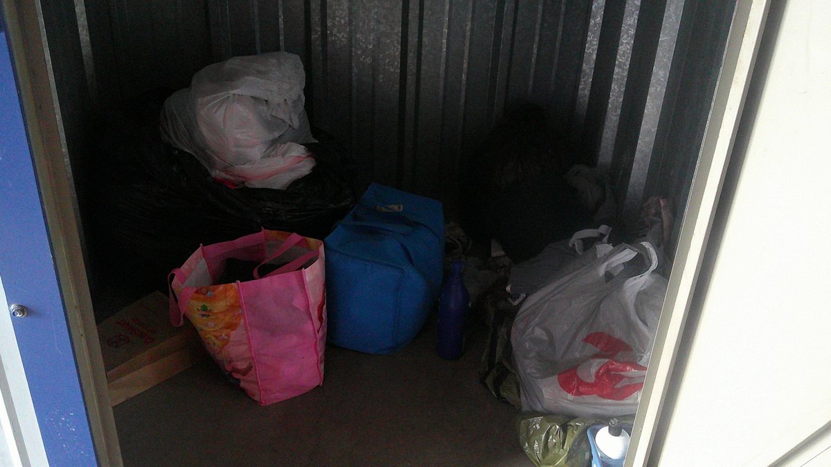 5 x 5 storage unit in Tucson, AZ