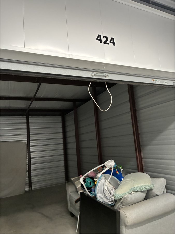 10 x 20 storage unit in Springdale, AR