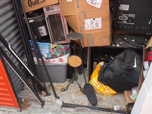 5 x 10 storage unit in Springfield, MA