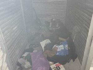 5 x 10 storage unit in Springfield, MA