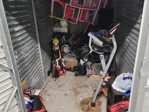 5 x 10 storage unit in Springfield, MA