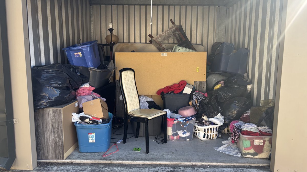 10 x 10 storage unit in Durham, NC