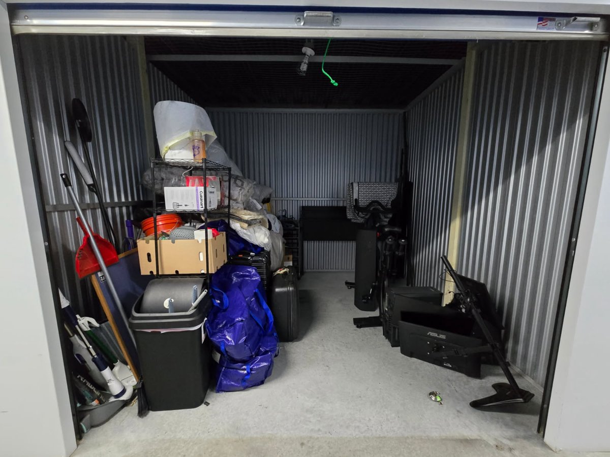 10 x 10 storage unit in Johns Creek, GA