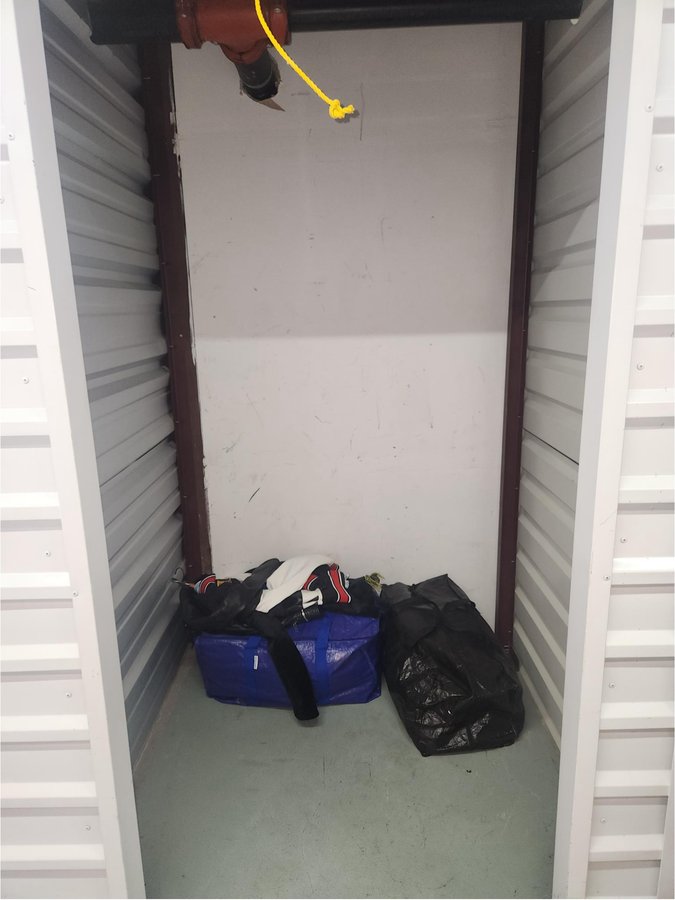 5 x 3 storage unit in Clifton, NJ