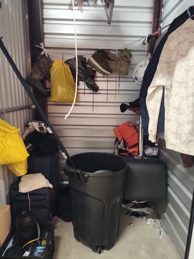 5 x 5 storage unit in Mesquite, TX