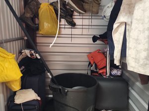 5 x 5 storage unit in Mesquite, TX