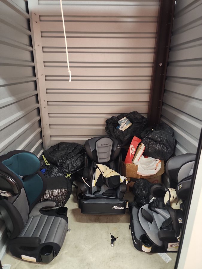 5 x 5 storage unit in Mesquite, TX