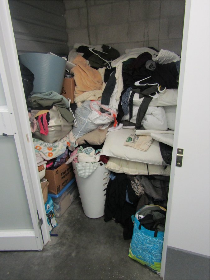 5 x 4 storage unit in San Diego, CA