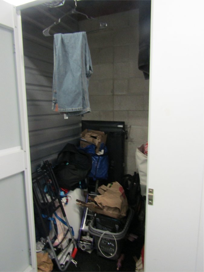 4 x 5 storage unit in San Diego, CA