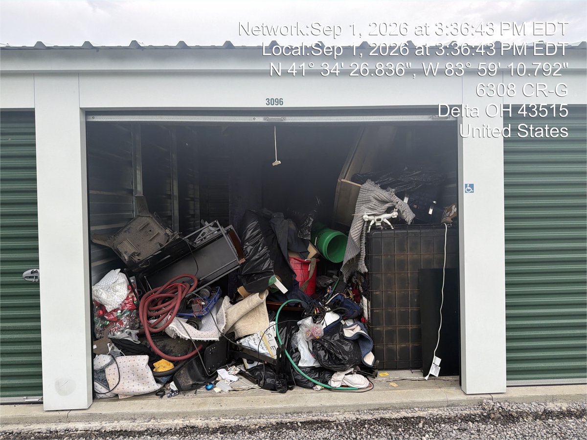 10 x 20 storage unit in Delta, OH