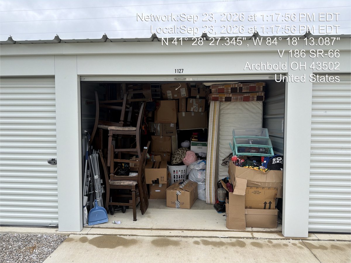 10 x 10 storage unit in Archbold, OH