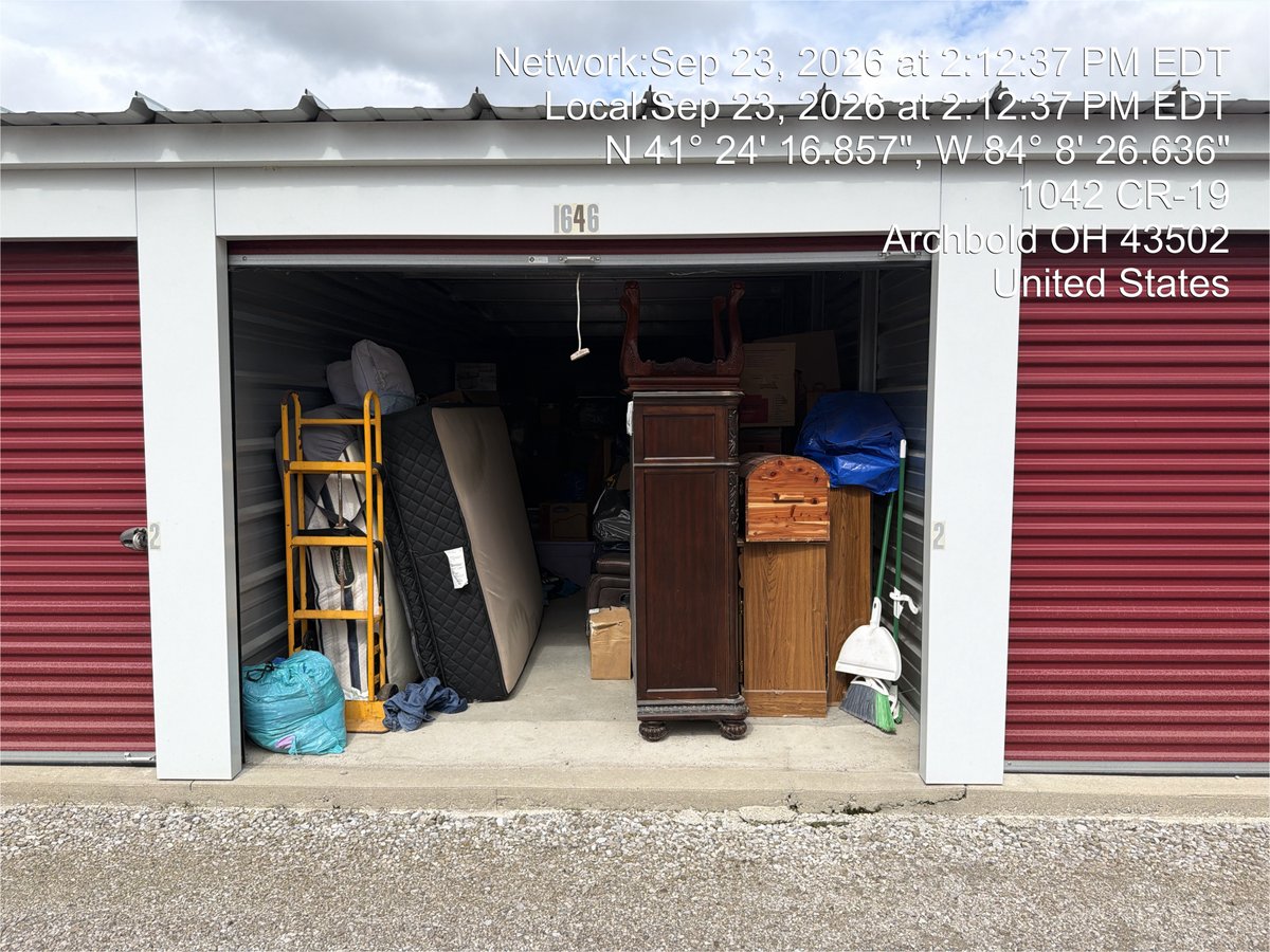 10 x 30 storage unit in Napoleon, OH