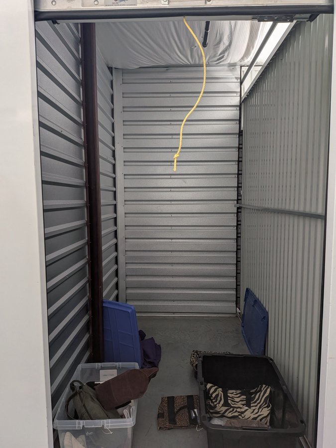 5 x 10 storage unit in Charlotte, NC