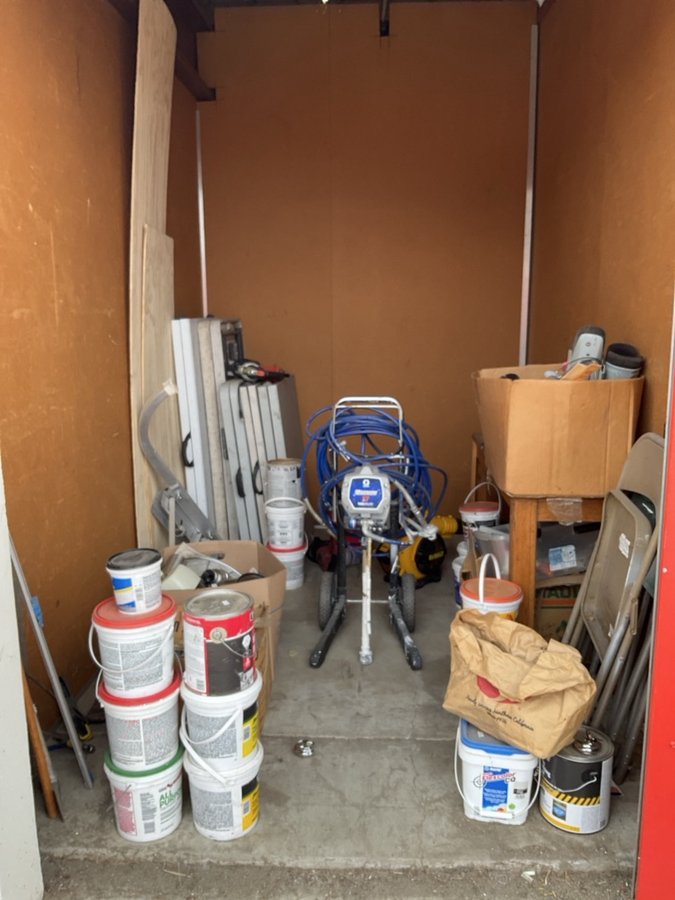 6 x 10 storage unit in Martinez, CA