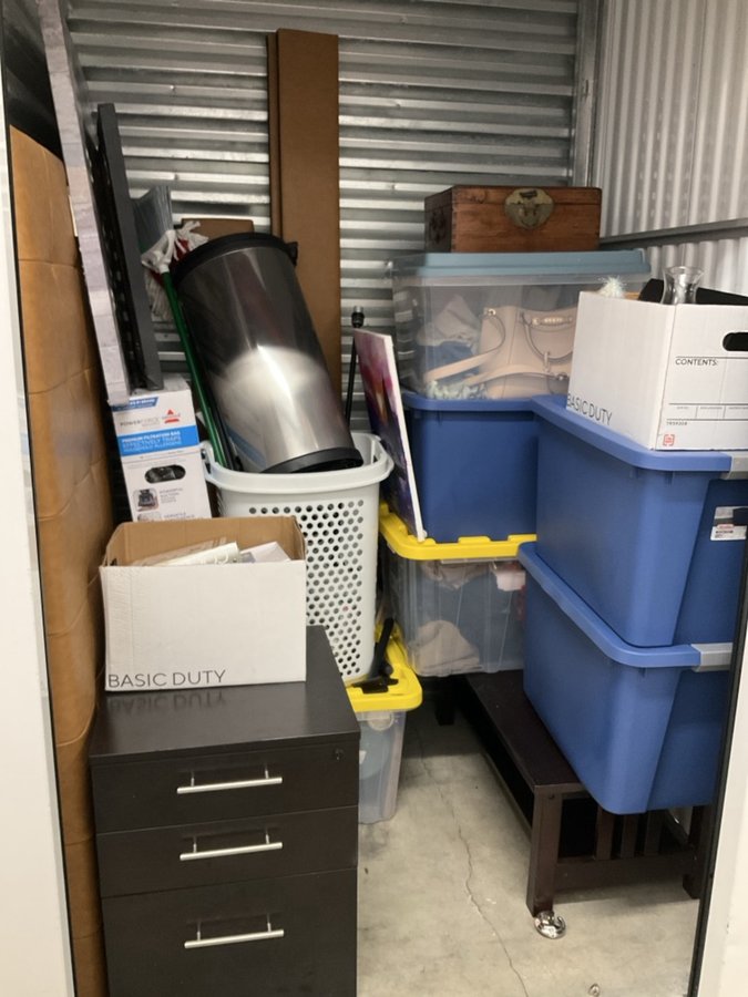 5 x 5 storage unit in Martinez, CA