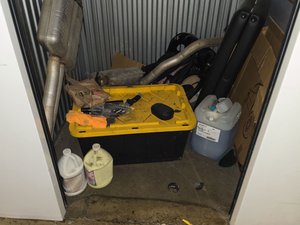 5 x 5 storage unit in Springfield, MA