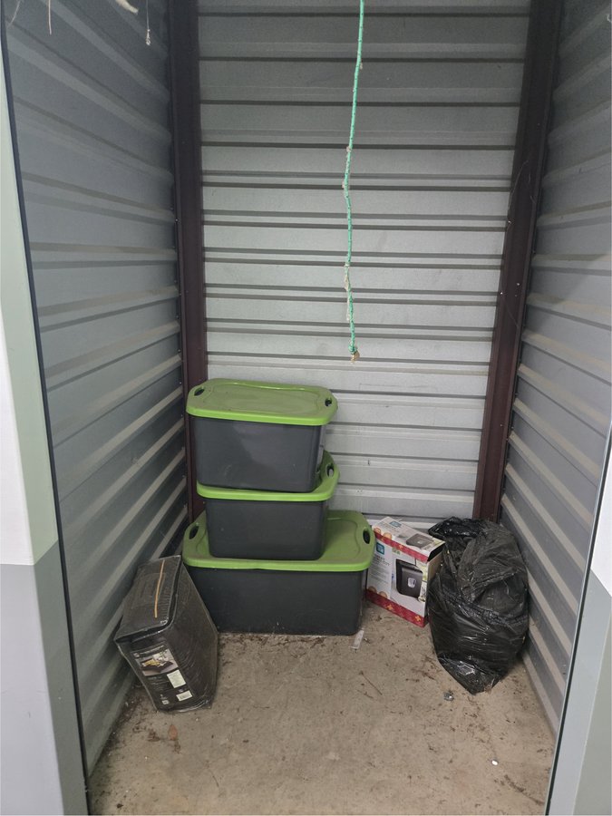 5 x 5 storage unit in Stone Mountain, GA