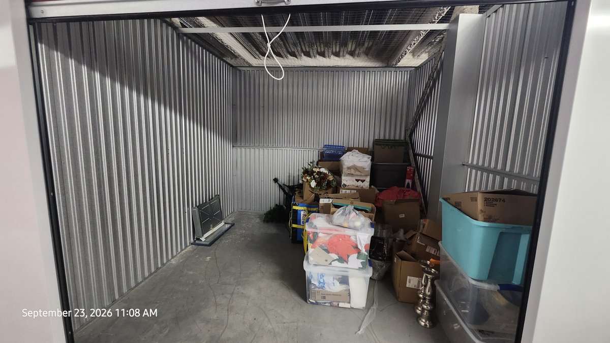 10 x 10 storage unit in Rock Hill, SC