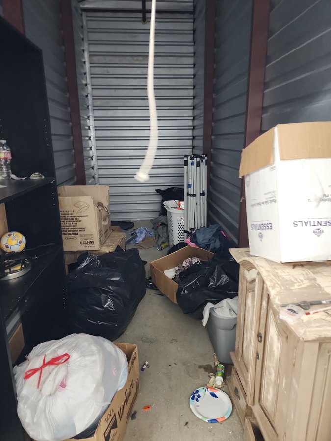 5 x 15 storage unit in Mesquite, TX