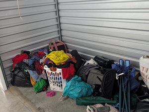 10 x 5 storage unit in Dallas, TX