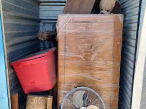 5 x 5 storage unit in Mesquite, TX