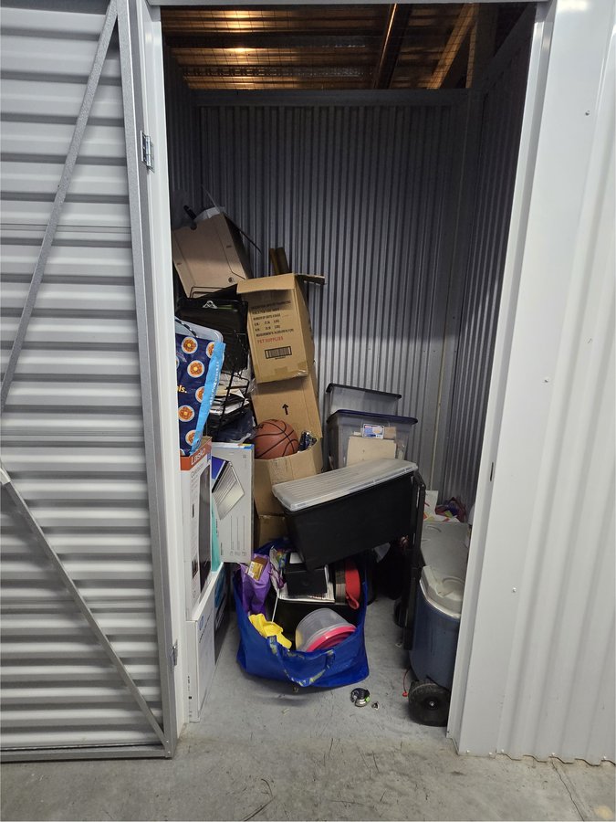 5 x 5 storage unit in Johns Creek, GA