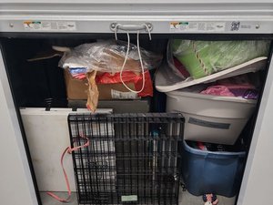 5 x 5 storage unit in Forney, TX