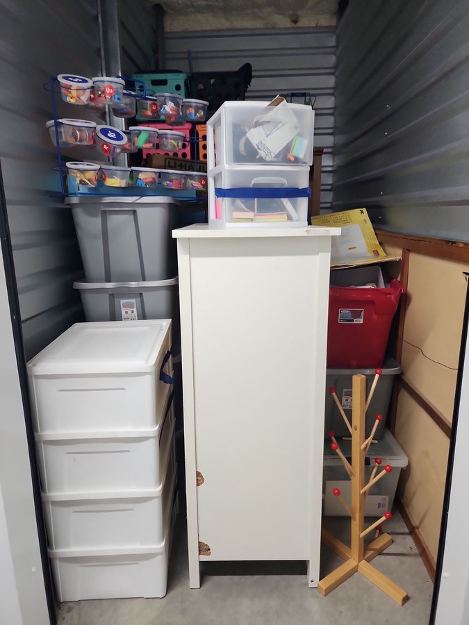 5 x 10 storage unit in Crandall, TX