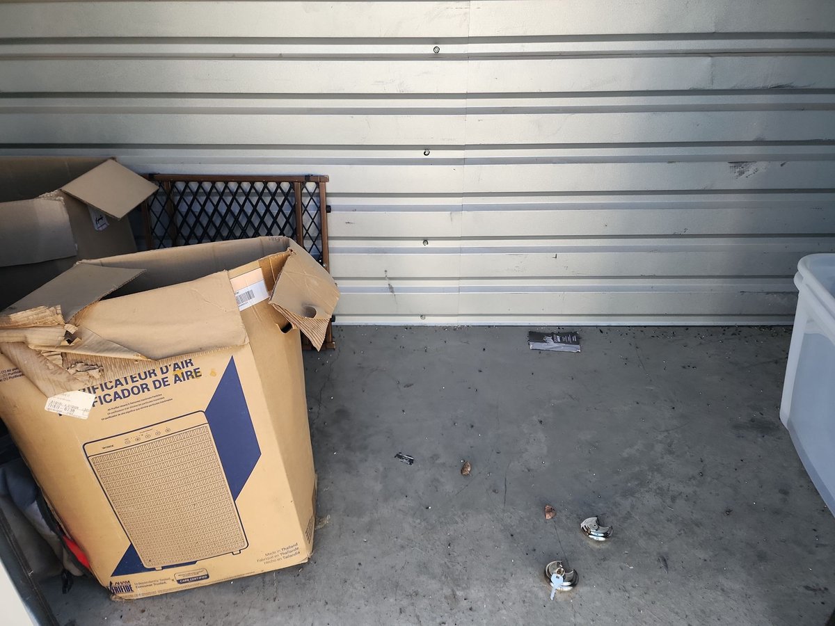 10 x 5 storage unit in Terrell, TX