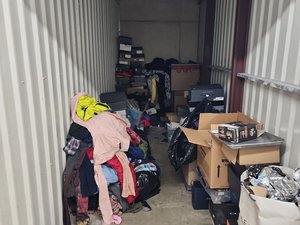 5 x 15 storage unit in Mesquite, TX