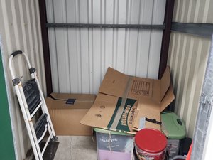 5 x 5 storage unit in Mesquite, TX