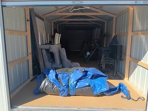 10 x 30 storage unit in Hazel Green, AL