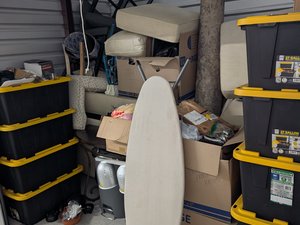 10 x 7 storage unit in Dallas, TX
