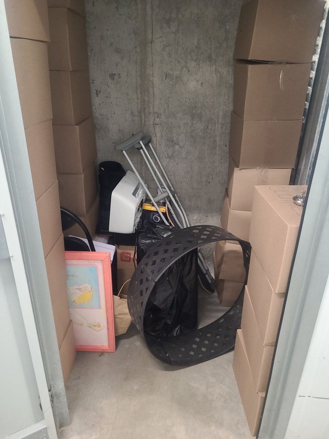 5 x 5 storage unit in Milwaukie, OR