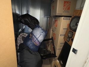 5 x 5 storage unit in West Hollywood, CA