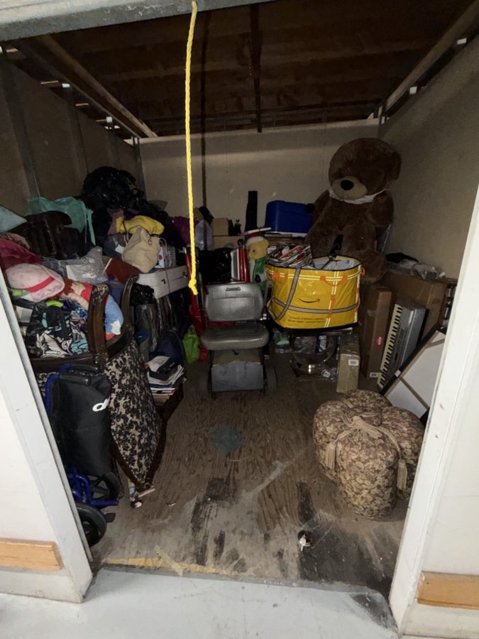 10 x 10 storage unit in West Hollywood, CA